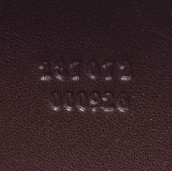 Pre Owned Alexander McQueen Gold Sequins Jaw Skull Clutch