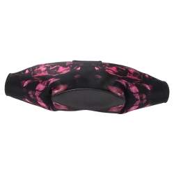 Pre Owned حقيبة كلتش أليكساندر ماكوين دي مينتا متوسطة جلد وساتان طباعة زهور متعددة الألوان