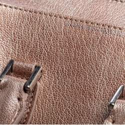 Pre Owned حقيبة أليكساندر ماكوين "ميني هيروين" جلد هولوغرافيك ميتاليك