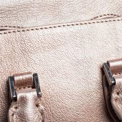 Pre Owned حقيبة أليكساندر ماكوين "ميني هيروين" جلد هولوغرافيك ميتاليك