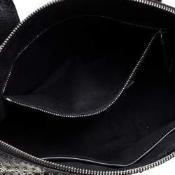 Pre Owned Alexander McQueen Black Leather Studded Legend Satchel