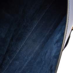 Pre Owned Alexander McQueen Blue Leather Heroine Clutch