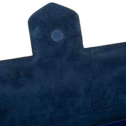 Pre Owned Alexander McQueen Blue Leather Heroine Clutch