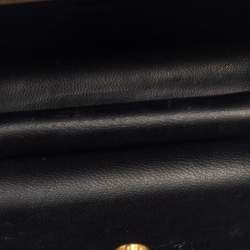 Pre Owned Alexander McQueen Metallic Multicolor Leather Britannia Skull Box Clutch