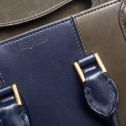 Alexander McQueen Tricolor Leather Mini Heroine Bag