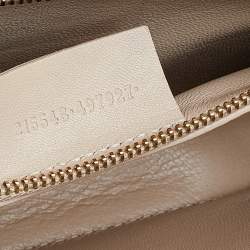 Pre Owned Alexander McQueen Neon Orange Patent Leather Clutch