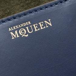 Pre Owned Alexander McQueen Multicolor Leather Mini Heroine Bag