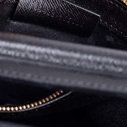 Pre Owned Alexander McQueen Black Leather Small Heroine Satchel