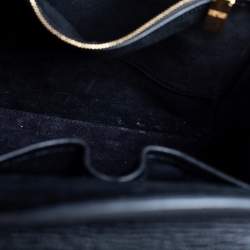 Pre Owned Alexander McQueen Black Leather Small Heroine Satchel