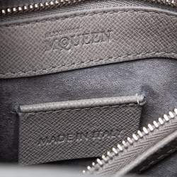 Alexander McQueen Grey Leather Small Heroine Satchel