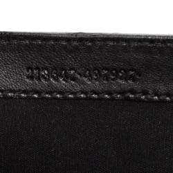 Pre Owned Alexander McQueen Black Patent Leather Flap Clutch