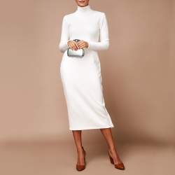 Pre Owned Alexander McQueen Grey Patent Leather Rose Knuckle Duster Box Clutch