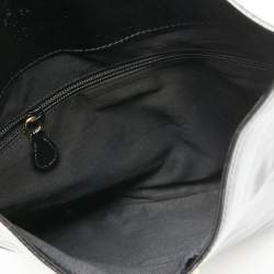 Pre Owned Alexander McQueen Black Patent Leather Flap Clutch