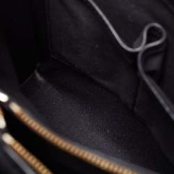 Pre Owned Alexander McQueen Black Leather Heroine Tote