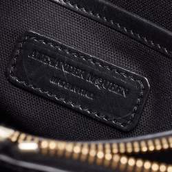 Pre Owned Alexander McQueen Black Leather Heroine Tote