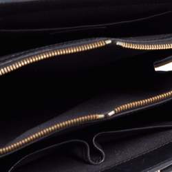 Pre Owned Alexander McQueen Black Leather Heroine Tote