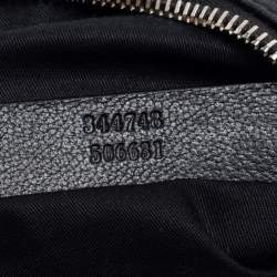Pre Owned Alexander McQueen Black Leather Studded De Manta Clutch 