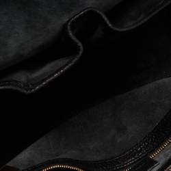Pre Owned Alexander McQueen Black Leather Medium Heroine Satchel