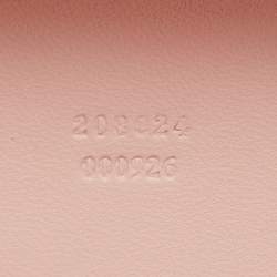 Pre Owned Alexander McQueen Pink Leather Skull Box Clutch