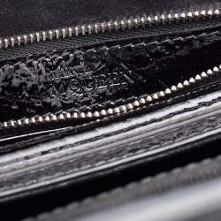 Alexander McQueen Black Leather Small Heroine Satchel