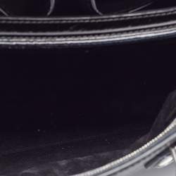 Alexander McQueen Black Leather Small Heroine Satchel