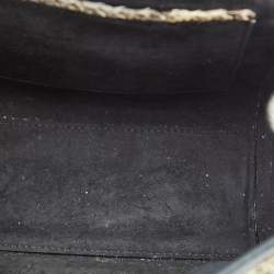 Pre Owned Alexander McQueen Multicolor Python Mini Heroine Bag