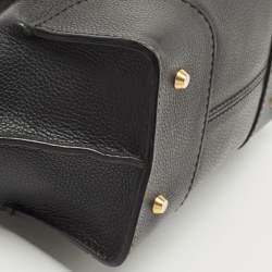 Alexander McQueen Black Leather Small Legend Satchel