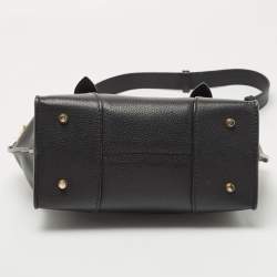 Alexander McQueen Black Leather Small Legend Satchel