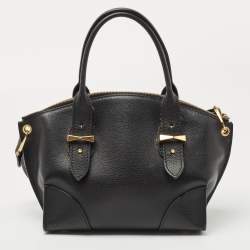 Alexander McQueen Black Leather Small Legend Satchel
