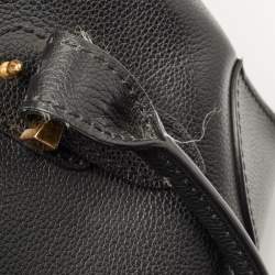 Alexander McQueen Black Leather Small Legend Satchel