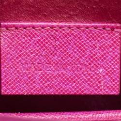 Alexander McQueen Fuchsia Leather Mini Heroine Satchel
