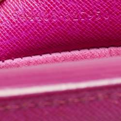 Alexander McQueen Fuchsia Leather Mini Heroine Satchel