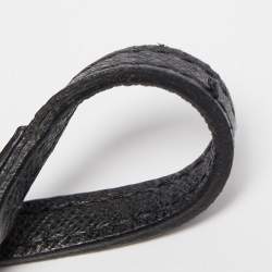 Pre Owned Alexander McQueen Black Leather Mini Heroine Satchel