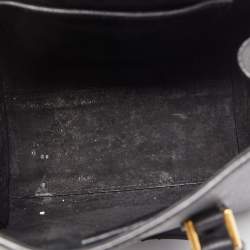 Pre Owned Alexander McQueen Black Leather Mini Heroine Satchel