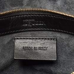 Alexander McQueen Black Leather Medium Heroine Tote
