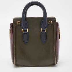 Alexander McQueen Multicolor Leather Mini Heroine Bag