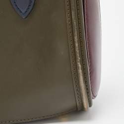 Alexander McQueen Multicolor Leather Mini Heroine Bag