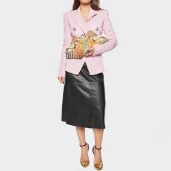 Pre Owned Alexander McQueen Multicolor Printed Fabric De Manta Clutch