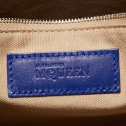 Pre Owned Alexander McQueen Ultramarine Leather Legend Satchel