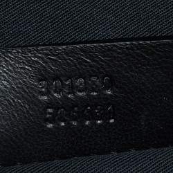 Pre Owned Alexander McQueen Black/Red Floral Print Satin and Leather Medium De Manta Clutch