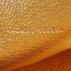 Pre Owned Alexander Mcqueen Silver Leather Skull Zip Pouch