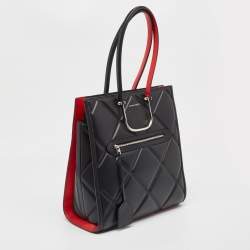 Alexander McQueen Black Quilted Leather The Tall Story Tote