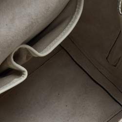 Alexander McQueen Off White Leather Medium Heroine Tote