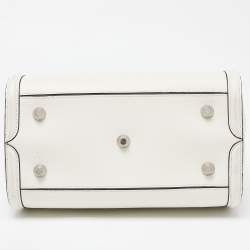 Alexander McQueen Off White Leather Medium Heroine Tote