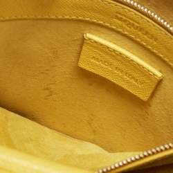 Alexander McQueen Yellow Leather Small Heroine Satchel