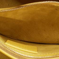 Alexander McQueen Yellow Leather Small Heroine Satchel