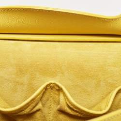 Alexander McQueen Yellow Leather Small Heroine Satchel