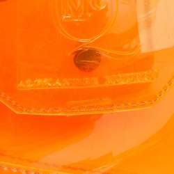 Alexander McQueen Orange PVC Tote