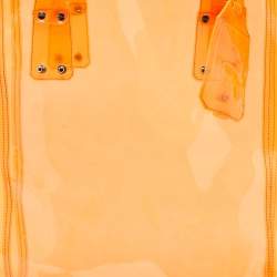 Alexander McQueen Orange PVC Tote