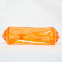 Alexander McQueen Orange PVC Tote